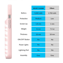 Pink Zebra iPhone Charging Case