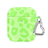 Key Lime Leopard AirPod Case
