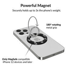 Vintage Roses MagSafe Grip Ring