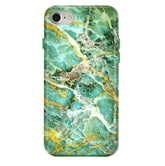 Green Emerald Marble iPhone Case