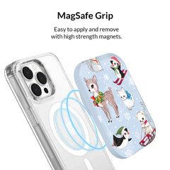 Winter Wonderland Baby Animals Portable MagSafe Charger Power Pack