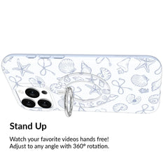 Coastal Seashells MagSafe Grip Ring
