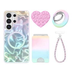 White Opal Holo Samsung Bundle