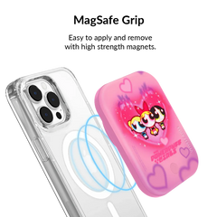 The Powerpuff Girls Airbrush Hearts Portable MagSafe Charger Power Pack