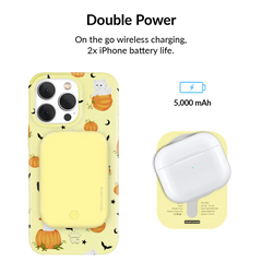 Yellow Portable MagSafe Charger Power Pack