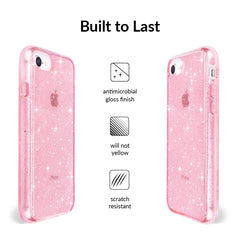 Pink Stardust Glitter iPhone Case