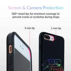 Girl Power iPhone Case by Kendall Vertes