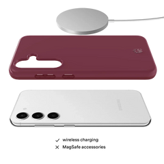 Burgundy 1990 Samsung Case