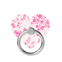 French Rose Floral Phone Ring