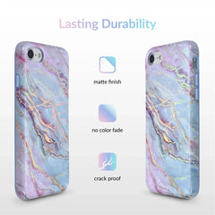 Holo Moonstone Marble iPhone Case