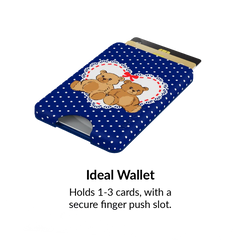 Winter Teddy MagSafe Wallet
