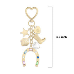 Horseshoe Bag Charm