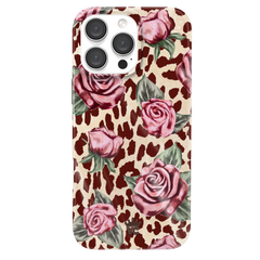 Rosy Leopard iPhone Case