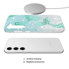 Mermaid Glitter Holo Samsung Case