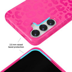 Even Hotter Pink Leopard Samsung Case