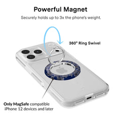 Midnight Blossom MagSafe Grip Ring
