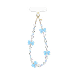 French Blue Bow Phone Charm