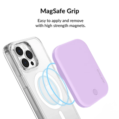 Lilac Gelato Portable MagSafe Charger Power Pack