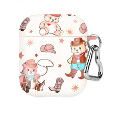 Cowboy Teddy AirPod Case