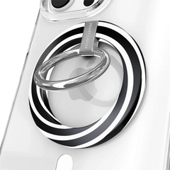 Black & White Swirls MagSafe Grip Ring