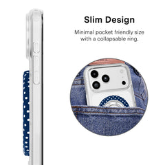 Midnight Polka Dot MagSafe Grip Ring
