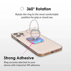 Galaxy Glitter Phone Ring
