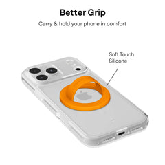 Pumpkin Spice Orange MagSafe Grip Loop