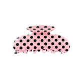 Princess Pink Polkadot Hair Clip