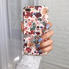 Vintage Floral Phone Ring