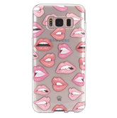 Nude Lips Samsung Galaxy Clear Case