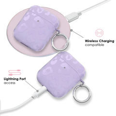 Lilac Leopard AirPod Case