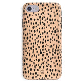 Spotted Nude Cheetah iPhone Case