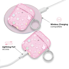 Falling Star Glitter AirPod Case