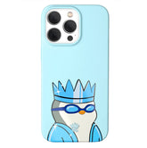 Pudgy Penguins Polar Blue iPhone Case