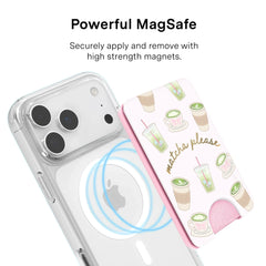Matcha Please MagSafe Wallet