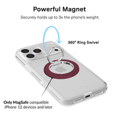 Burgundy 1990 MagSafe Grip Ring