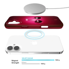Black Cherry Crystal iPhone Case
