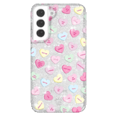 Sweet Hearts Glitter Samsung Case