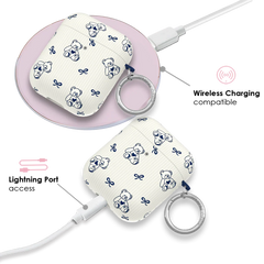 Preppy Teddy AirPod Case