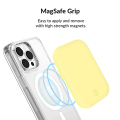 Yellow Portable MagSafe Charger Power Pack