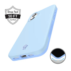 Cotton Candy Blue iPhone Case