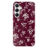 French Burgundy Floral Samsung Case