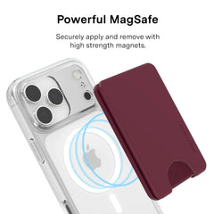 Burgundy 1990 MagSafe Wallet