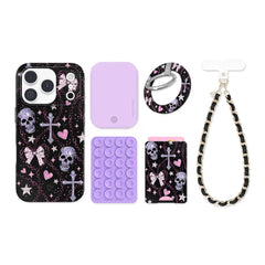 Pretty Punk Skulls iPhone Bundle Set