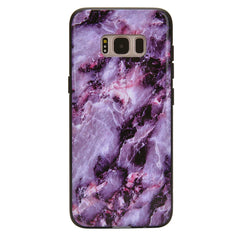 Purple Stone Marble Samsung Galaxy Case