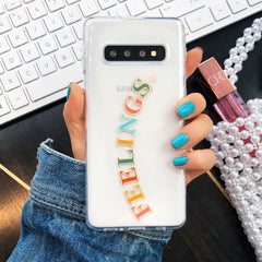 Feelings Clear Samsung Case