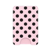 Princess Pink Polka Dot MagSafe Wallet