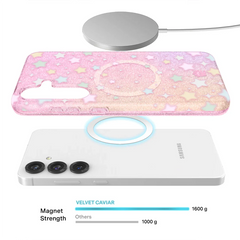 Falling Star Glitter Samsung Case