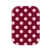 Raspberry Polka Dot Portable MagSafe Charger Power Pack