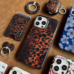 Leopard Tort MagSafe Wallet